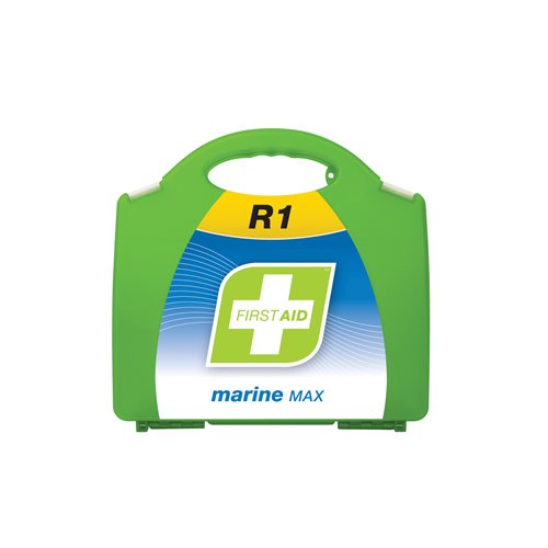 FastAid R1 Series Marine Max Plastic Portable First Aid Kit