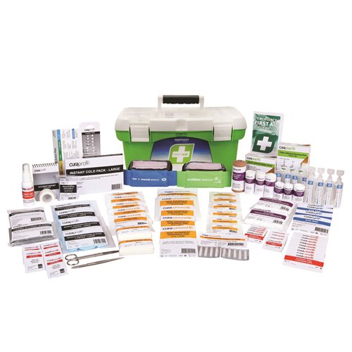 FastAid R2 Series Constructa Max Kit 1 Tray Plastic Portable First Aid Kit