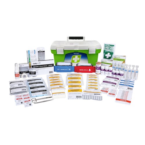 FastAid R2 Series Industra Max Kit 1 Tray Plastic Portable First Aid Kit