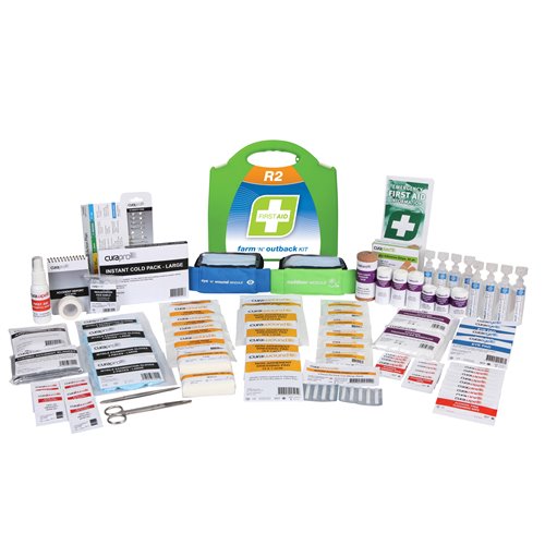 FastAid R2 Series Farm N Outback Kit Plastic Portable First Aid Kit