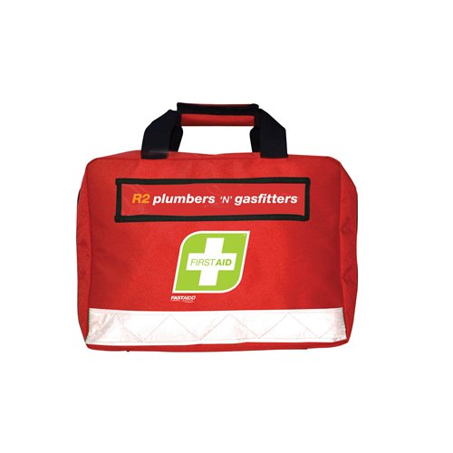 FastAid R2 Series Plumbers / Gasfitters Kit Soft Pack First Aid Kit