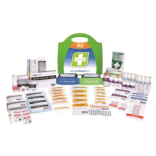 FastAid R2 Series 4WD Outback Kit Plastic Portable First Aid Kit