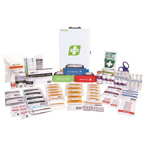 FastAid R2 Series Response Plus Kit Metal Wall Mount First Aid Kit
