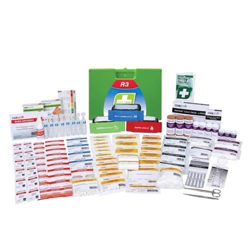 FastAid R3 Series Constructa Max Pro Kit Plastic Portable First Aid Kit