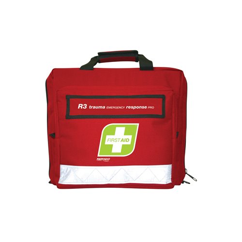 FastAid R3 Series Trauma Emergency Response Pro Kit Soft Pack First Aid Kit