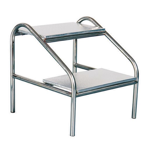 FastAid Stainless Steel 2 Step Ladder