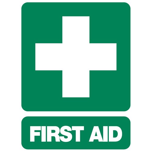 FastAid 600 x 400mm First Aid Sign