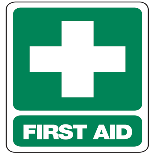 FastAid 300 x 225mm First Aid Sign