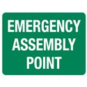 FastAid 600 x 450mm Emergency Assembly Point Sign