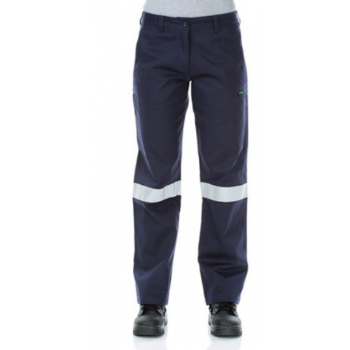 Workit Ladies Lightweight Cotton Drill Taped Cargo Pants